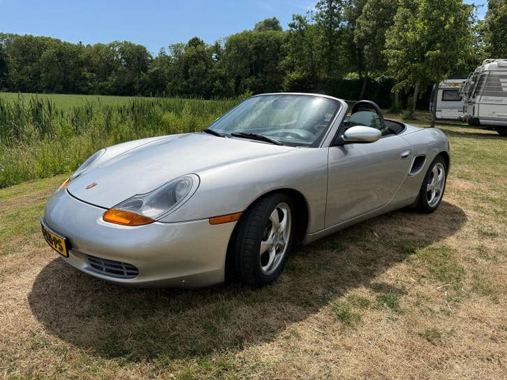 Porsche Boxster 986 2001 | 2.7 Tiptronic Aut met hardtop, Automaat, Zwart, Leder en Stof, 1348 kg