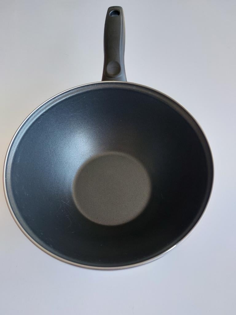 Nieuwe Wokpan - 21 cm boven, 10 cm onder, Ophalen of Verzenden, Nieuw, Wok
