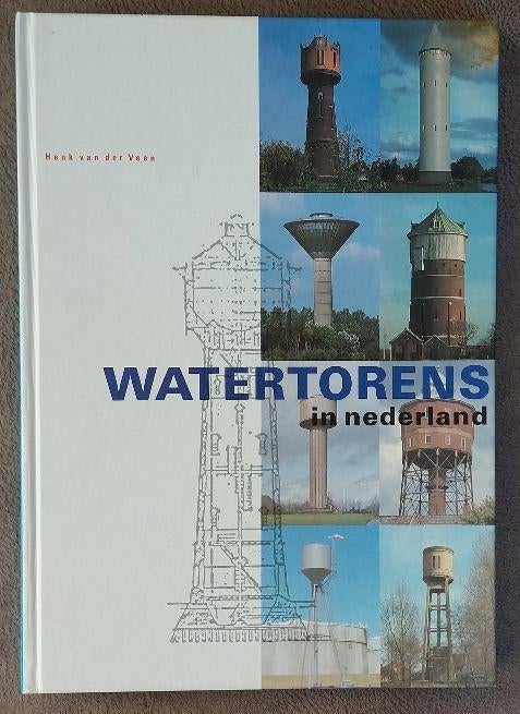 Watertorens in Nederland - Henk van der Veen, Ophalen of Verzenden, Zo goed als nieuw, Overige onderwerpen