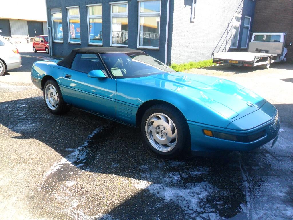 chevrolet corvette cabrio, Auto's, Chevrolet, Bedrijf, Airbags, Boordcomputer, Centrale vergrendeling, Climate control, Lederen bekleding