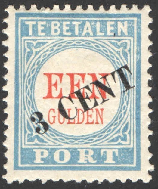 Nederland Port 27 ongebruikt 1910, Postzegels en Munten, Postzegels | Nederland, Ophalen of Verzenden, T/m 1940, Postfris