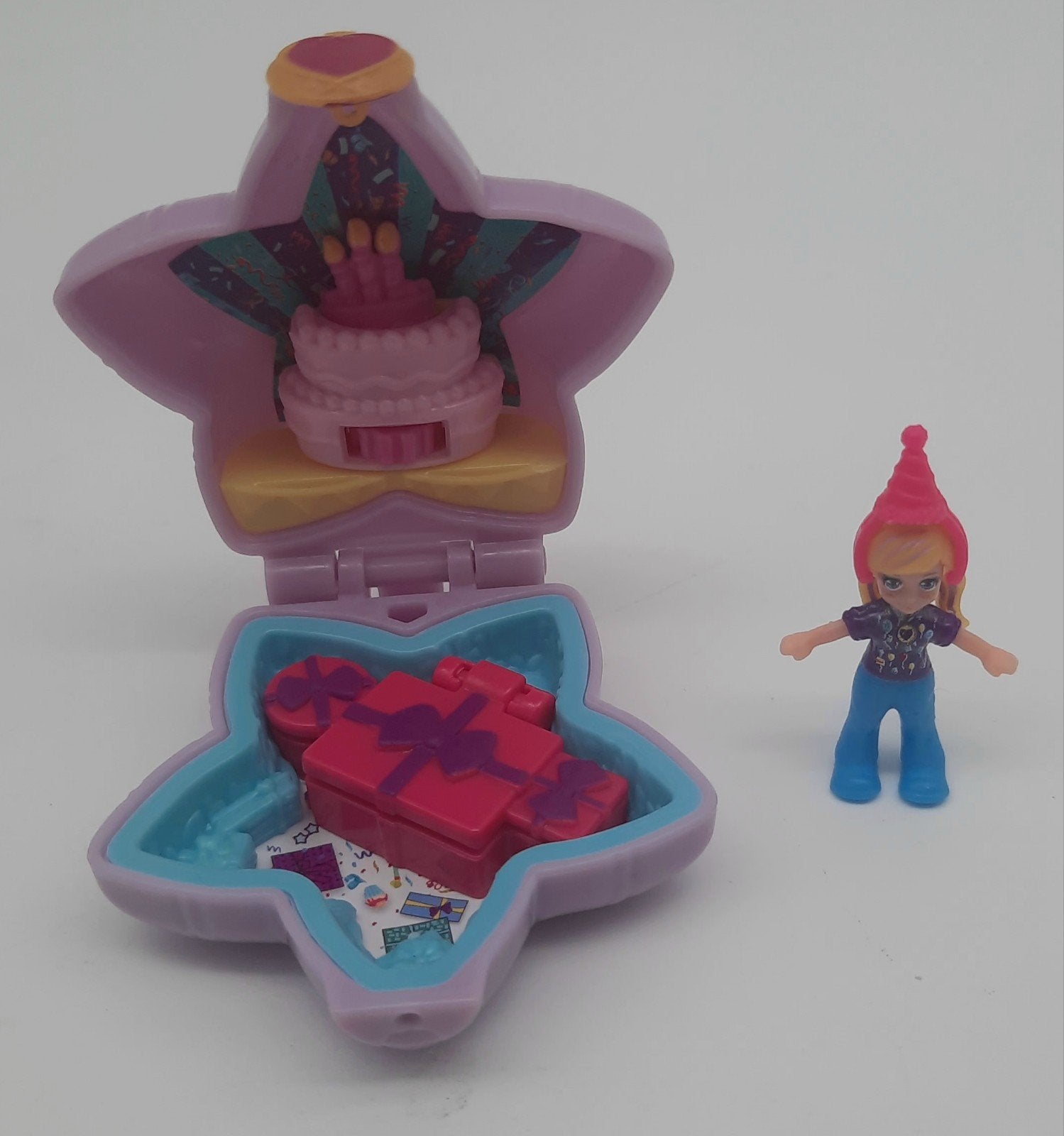 Polly Pocket mini Verjaardagsfeest 2018 Mattel, Ophalen of Verzenden, Gebruikt