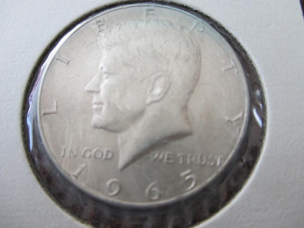 Amerika halve dollar 1965, Postzegels en Munten, Munten | Amerika, Ophalen of Verzenden, Noord-Amerika, Losse munt, Zilver