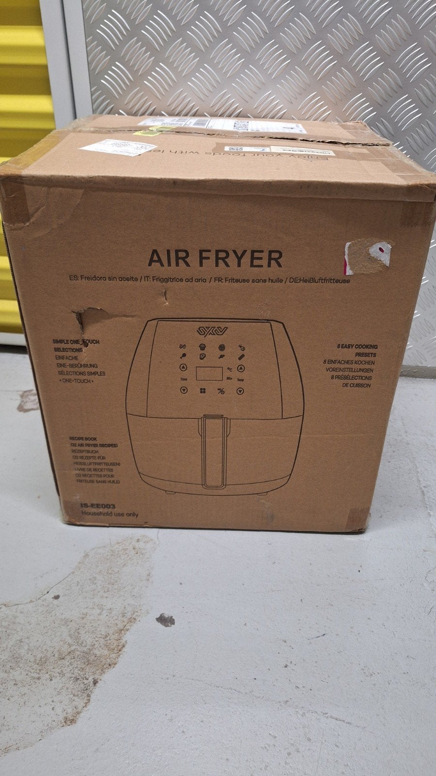 Innsky 5,5L Airfryer/Hetelucht Friteuse IS-EE003 - Nieuw, Ophalen of Verzenden, Nieuw, Airfryer, 1000 t/m 1499 gram