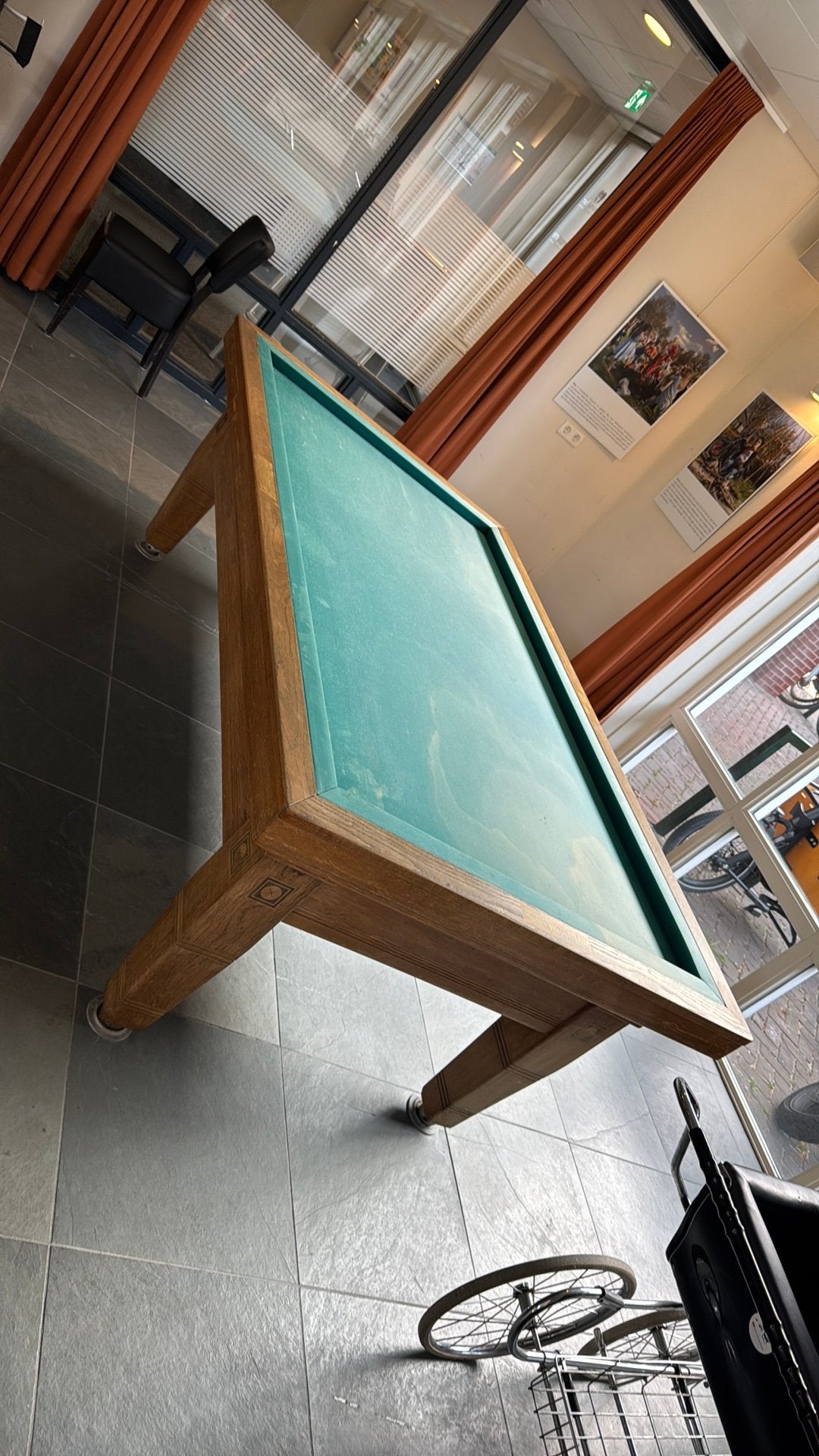 Biljarttafel - GRATIS OP TE HALEN, Sport en Fitness, Biljarten en Poolen, Ophalen, Gebruikt, Biljarttafel