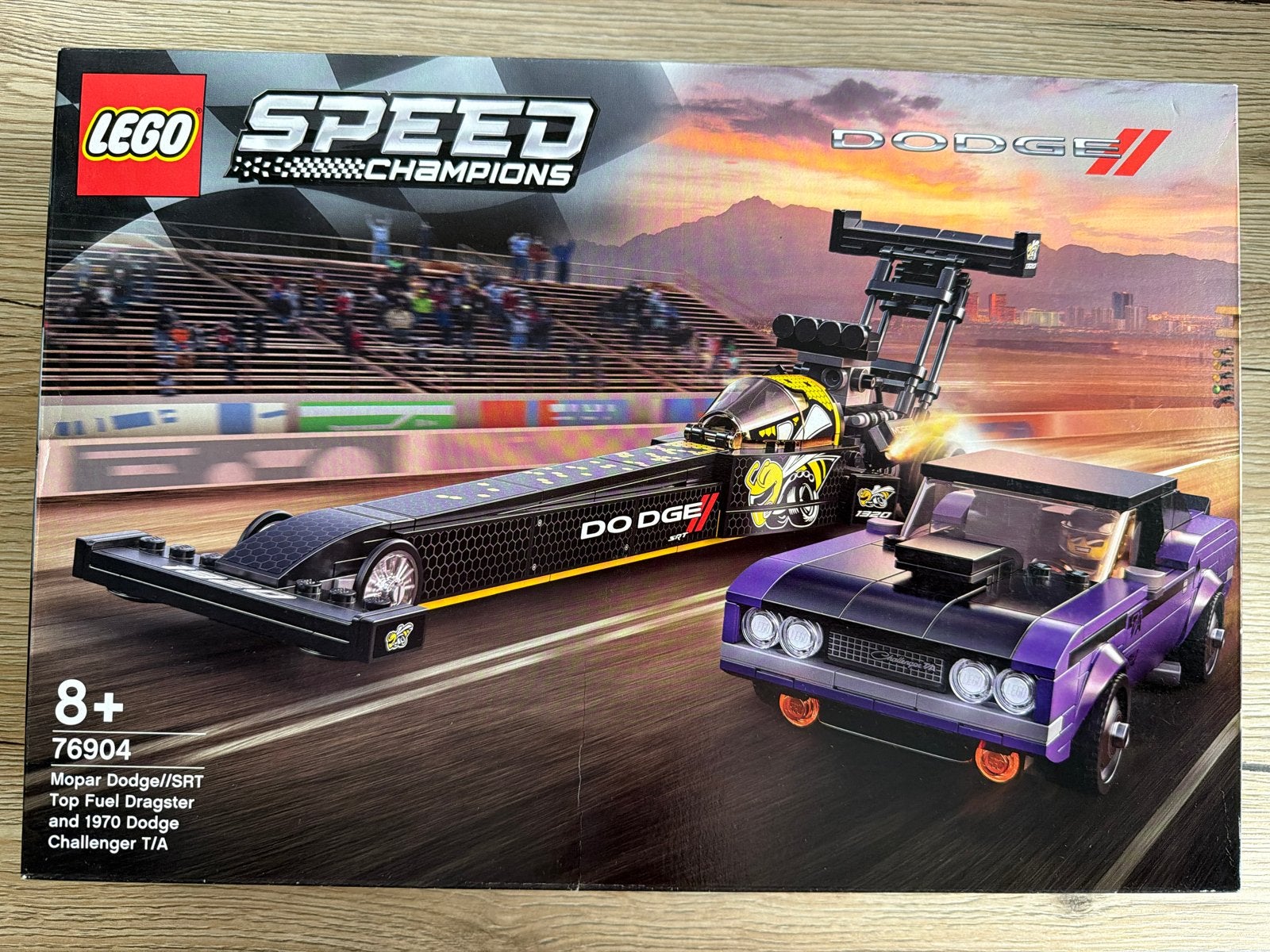 LEGO Speed Champions 76904 Dodge Dragster & Challenger, Ophalen, Nieuw, Overige merken