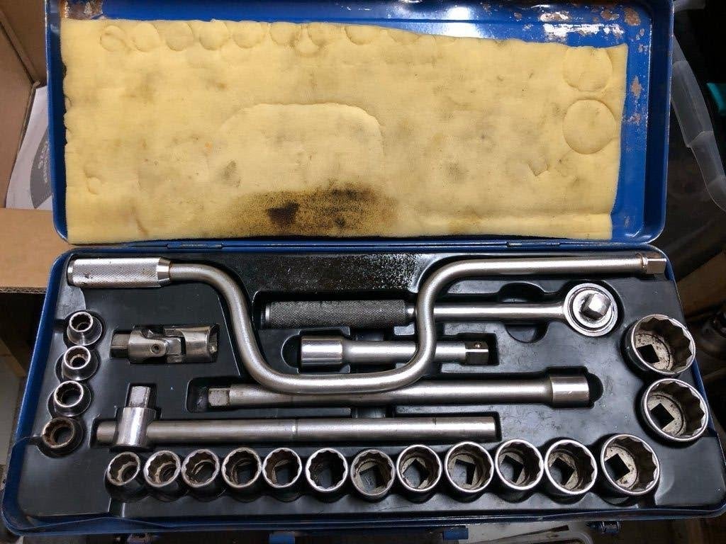 Powermaster (Oxwall) socket set 24pc -forged- doppenset 1/2", Ophalen, Gebruikt