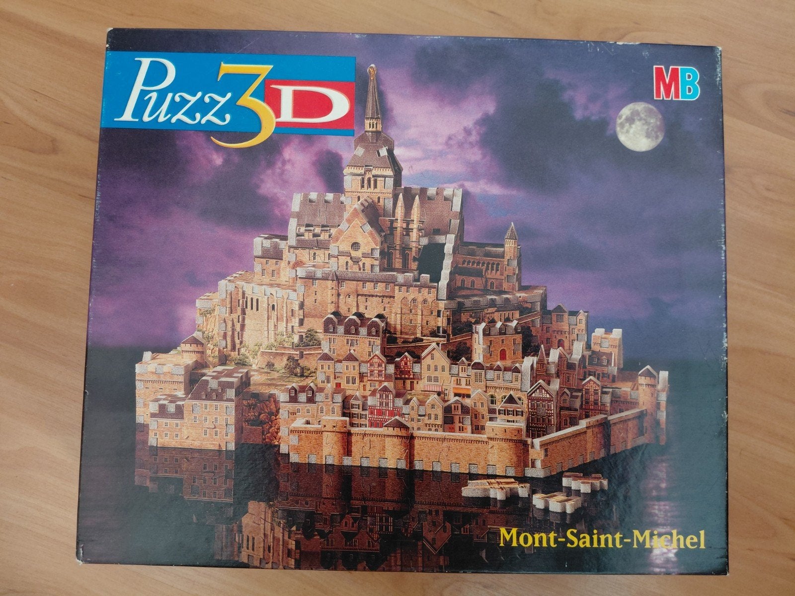 Puzz3D - Mont-Saint-Michel - 220 stukjes, Ophalen of Verzenden, Minder dan 500 stukjes, Zo goed als nieuw, Legpuzzel