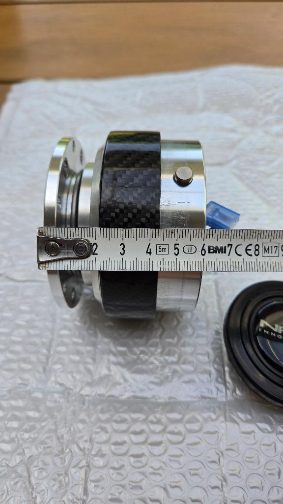 Quick release adapter stuurnaaf en NR-G claxonknop, Ophalen of Verzenden