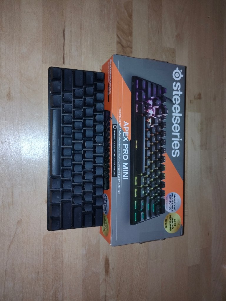 SteelSeries Apex Pro Mini Gaming Toetsenbord, Computers en Software, Ophalen of Verzenden, Qwerty, SteelSeries, Zo goed als nieuw
