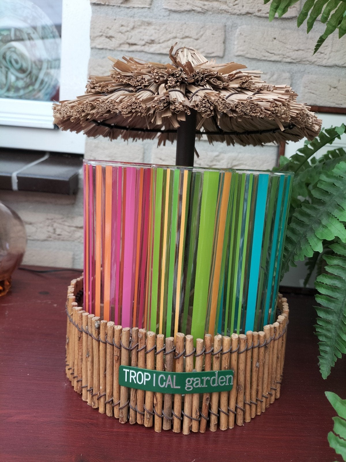 6 limonade glazen, Tuin en Terras, Bloembakken en Plantenbakken, Ophalen of Verzenden, Rond, Minder dan 30 cm