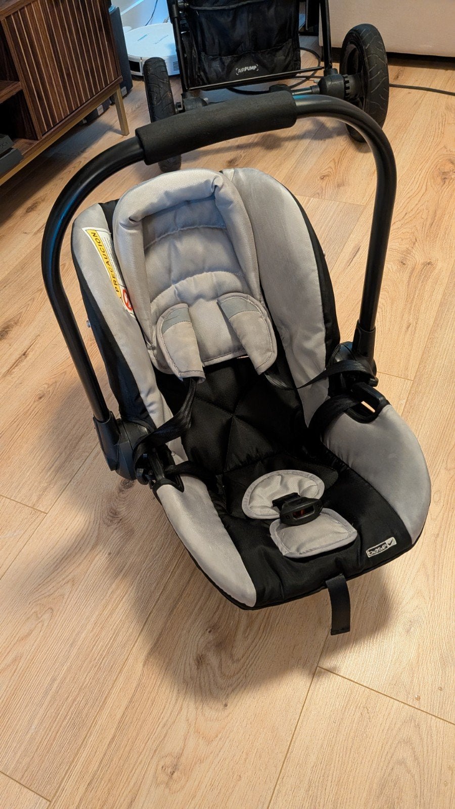 Prinsel Aspen LT kinderwagen en autostoel set, Zijbescherming, 0 t/m 13 kg, Ophalen, Overige merken