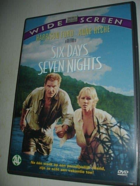 Six Days Seven Nights- Harrison Ford- 1998- (NIEUW), Verzenden, Alle leeftijden, Drama, 1940 tot 1960