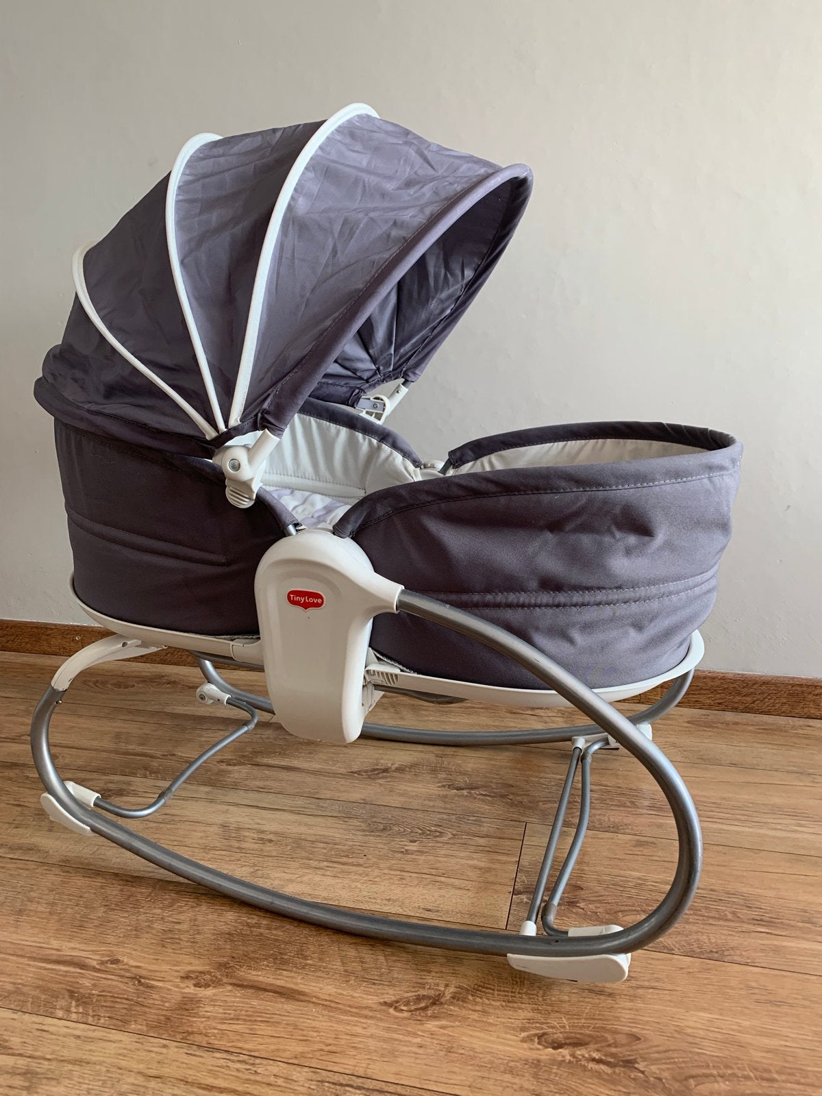 Tiny Love 3-in-1 Rocker Napper - Grijs, Kinderen en Baby's, Babywiegjes en Ledikanten, Ophalen, Zo goed als nieuw, Wieg