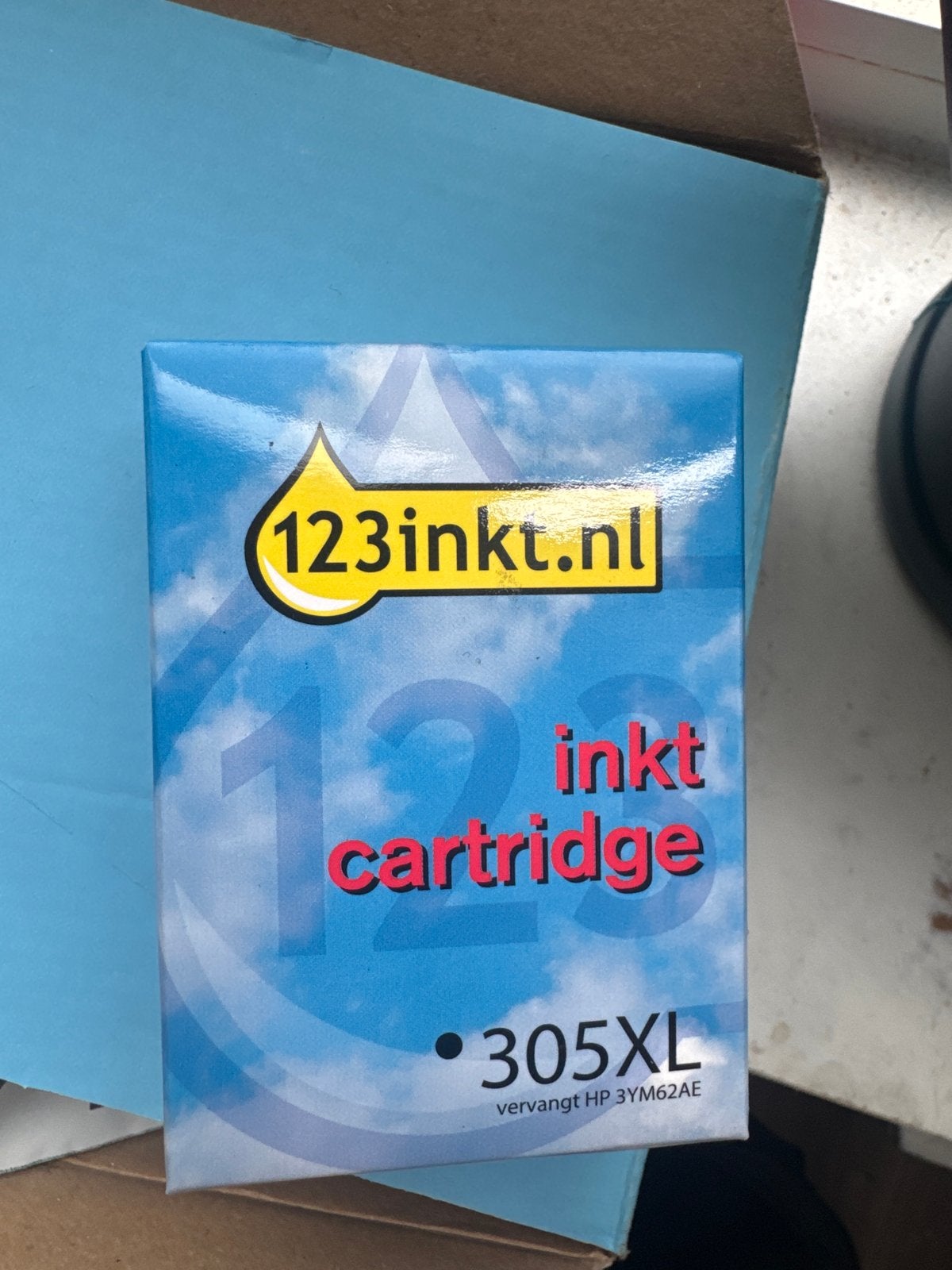 Nieuwe 123inkt inkt cartridge 305XL (vervangt HP 3YM62AE), Computers en Software, Ophalen of Verzenden, Nieuw