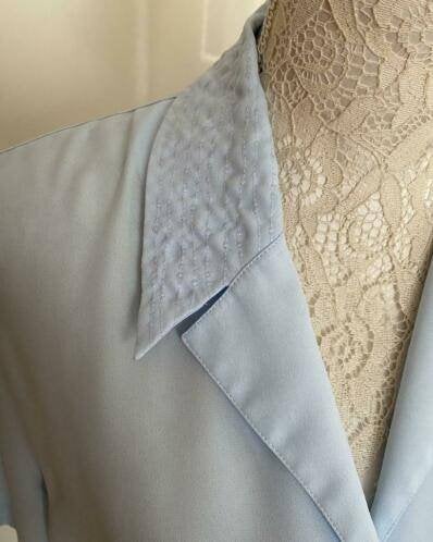 Erfo classic blouse maat 40, Kleding | Dames, Ophalen of Verzenden, Zo goed als nieuw, Maat 38/40 (M), Blauw