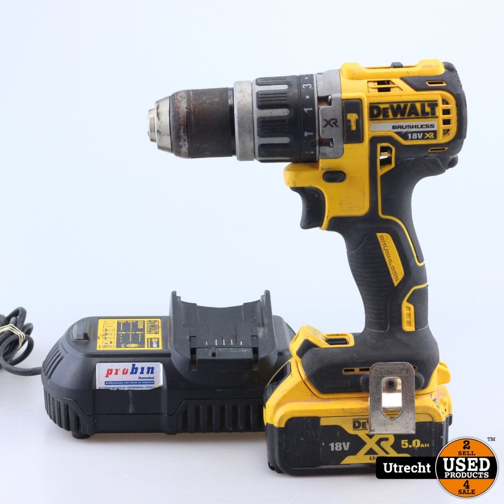 Dewalt DCD796 2024 Klop/Schroefboormachine 5.0AH Incl Lader, Dewalt, Zo goed als nieuw, Support@dewalt.com, 701 E. Joppa Road
Towson, MD 21286
USA