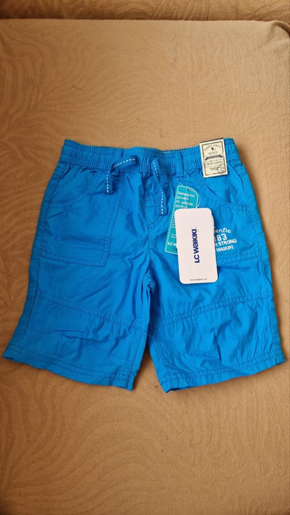 Nieuwe blauwe LC Waikiki korte broek voor jongens, Ophalen of Verzenden, Nieuw, LC Waikiki, Jongen