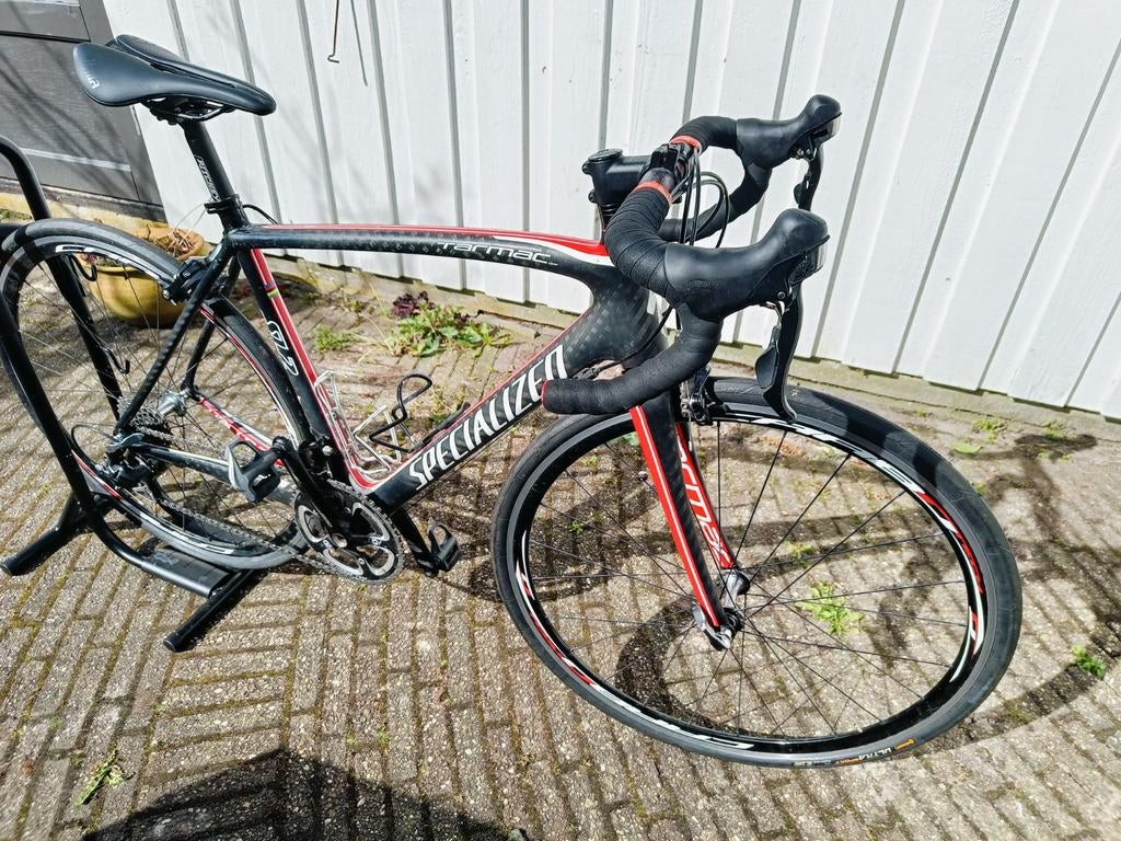 Specialized Tarmac SL2 carbon racefiets 2011 54cm, Fietsen en Brommers, Fietsen | Racefietsen, 28 inch, Gebruikt, Carbon, Velgrem