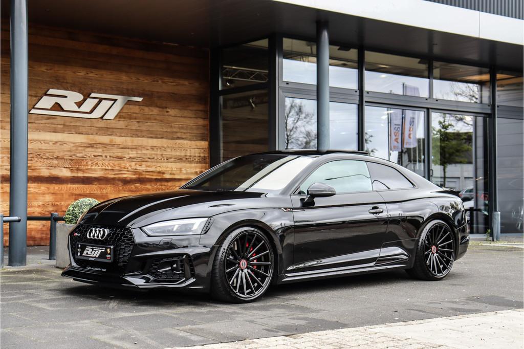 Audi RS5 2.9 V6T Quattro *Vossen/PPF/Pan.dak/Massage/B&O/HUD, Auto's, Audi, Automaat, 4 stoelen, RS5, Zwart