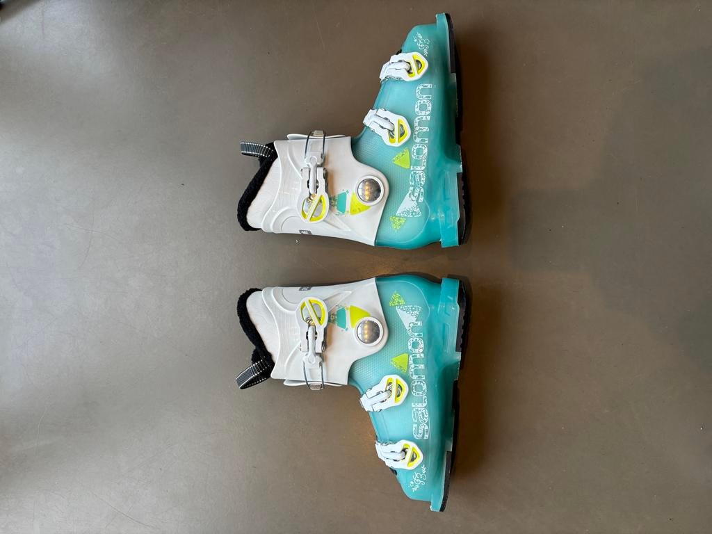 Salomon F3 skischoenen meisjes, z.g.a.n. maat 24,5 / 285, Ophalen, 160 tot 180 cm, Schoenen, Salomon