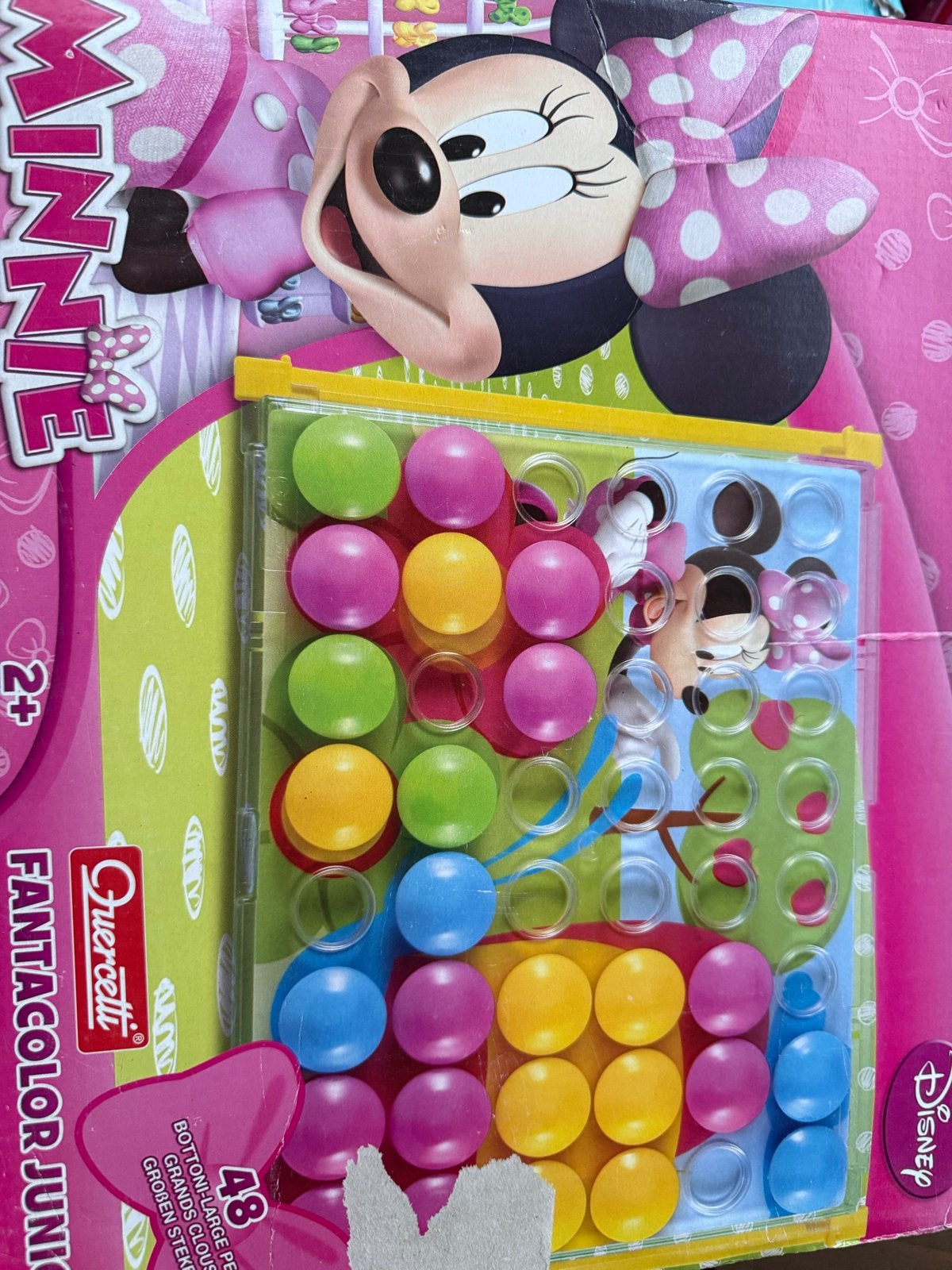 Minnie Fantacolor Junior mozaek met 48 grote knoppen, Ophalen of Verzenden, Nieuw, Meisje