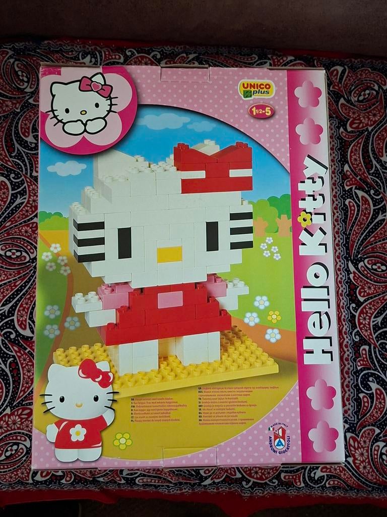 Hello kitty unico nep lego duplo, Overige thema's, Ophalen of Verzenden, Zo goed als nieuw, Compleet