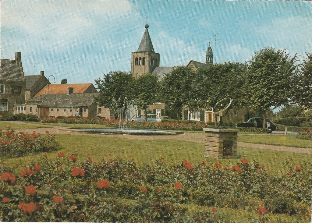 BAARLE NASSAU  St. Annaplein, Verzamelen, Ansichtkaarten | Nederland, Gelopen, Noord-Brabant, 1960 tot 1980, Verzenden