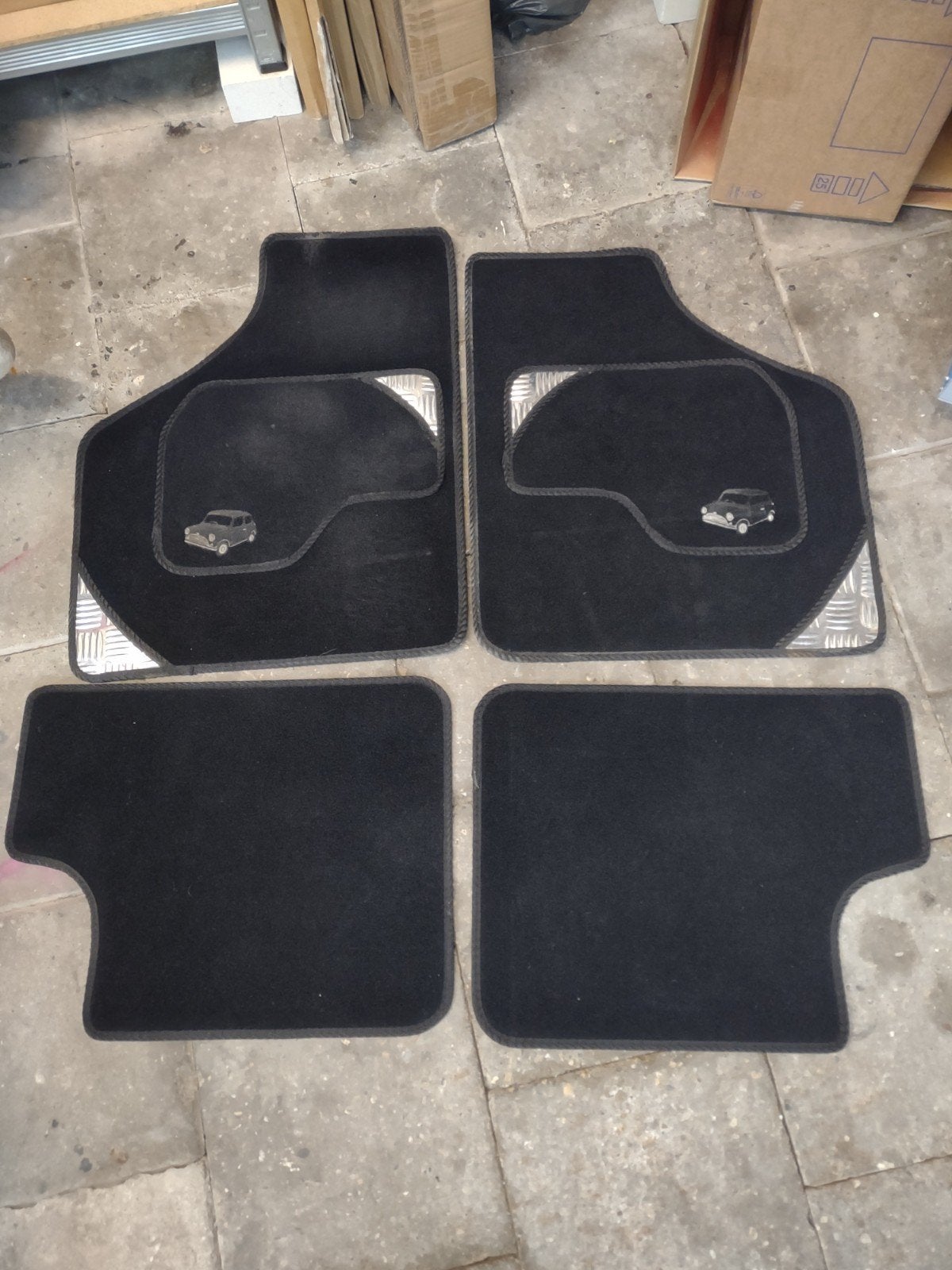 Mattenset voor Classic Mini - Zwart, Ophalen of Verzenden, Gebruikt