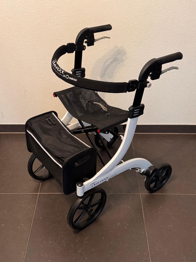 Travixx Classic rollator wit (S), Diversen, Ophalen, Opvouwbaar, Zo goed als nieuw