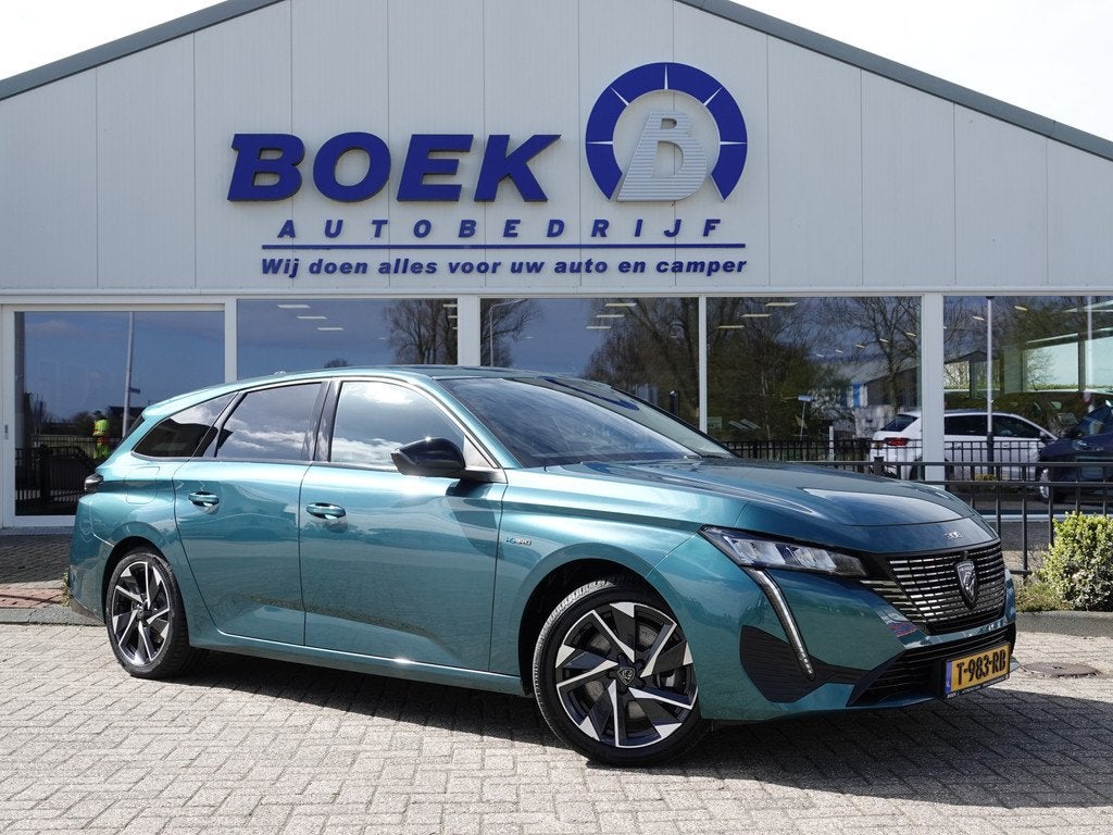Peugeot 308 SW 1.6 PHEV 180PK Allure AUT H-LEER | NAVI | CAM, Auto's, Peugeot, Bedrijf, Te koop, ABS, Achteruitrijcamera, Adaptive Cruise Control