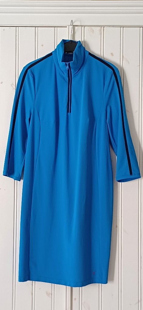 Sportief hardblauw jurkje van ANNA Blue    maat 42, Kleding | Dames, Anna Blue, Maat 42/44 (L), Zo goed als nieuw, Boven de knie