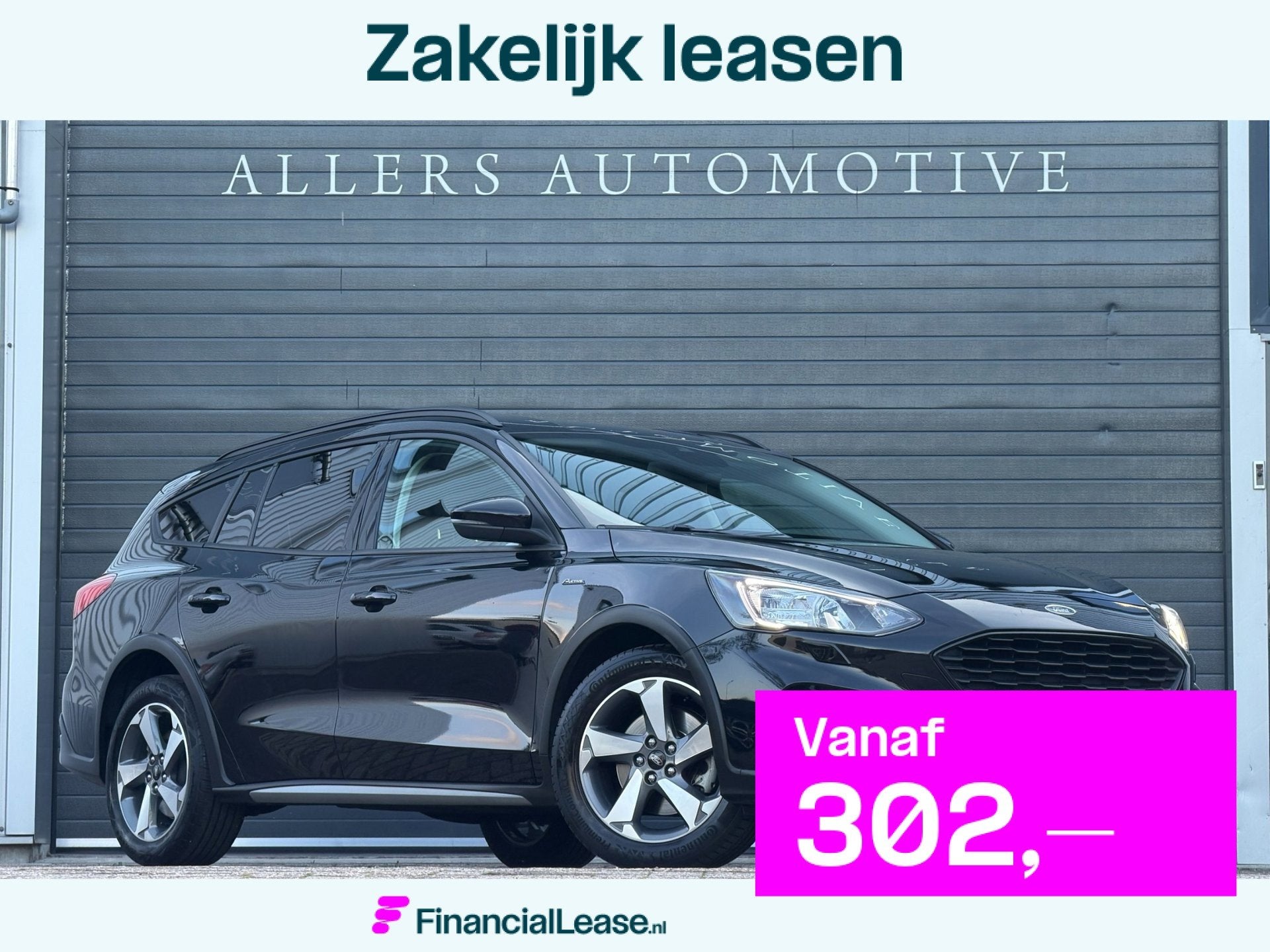 Ford Focus Wagon 1.0 EcoBoost Titanium X Business|CAMERA|STO, Gebruikt, Zwart, 3 cilinders, Benzine