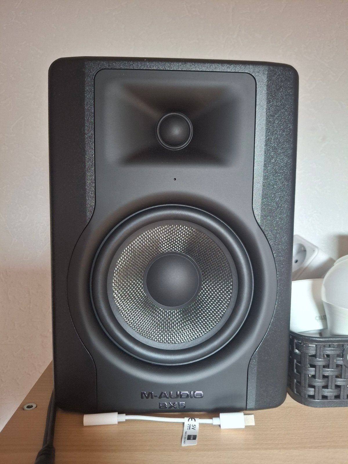 M-Audio BX5 D2 Studiomonitoren (set), Audio, Tv en Foto, Luidsprekers, Overige merken, Studiomonitor, Gebruikt, Inclusief kabels