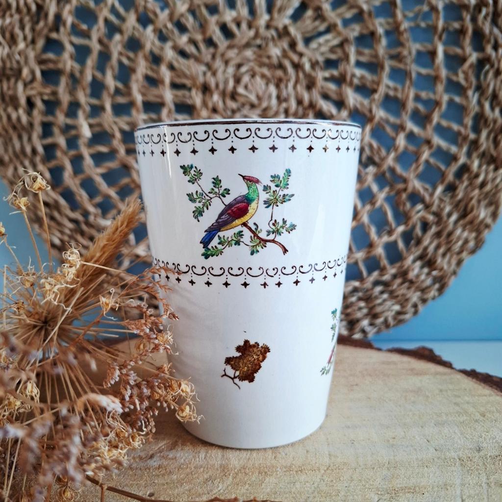 Spode's 'Randall's Birds', unieke mok, Antiek en Kunst, Antiek | Servies los, Ophalen of Verzenden