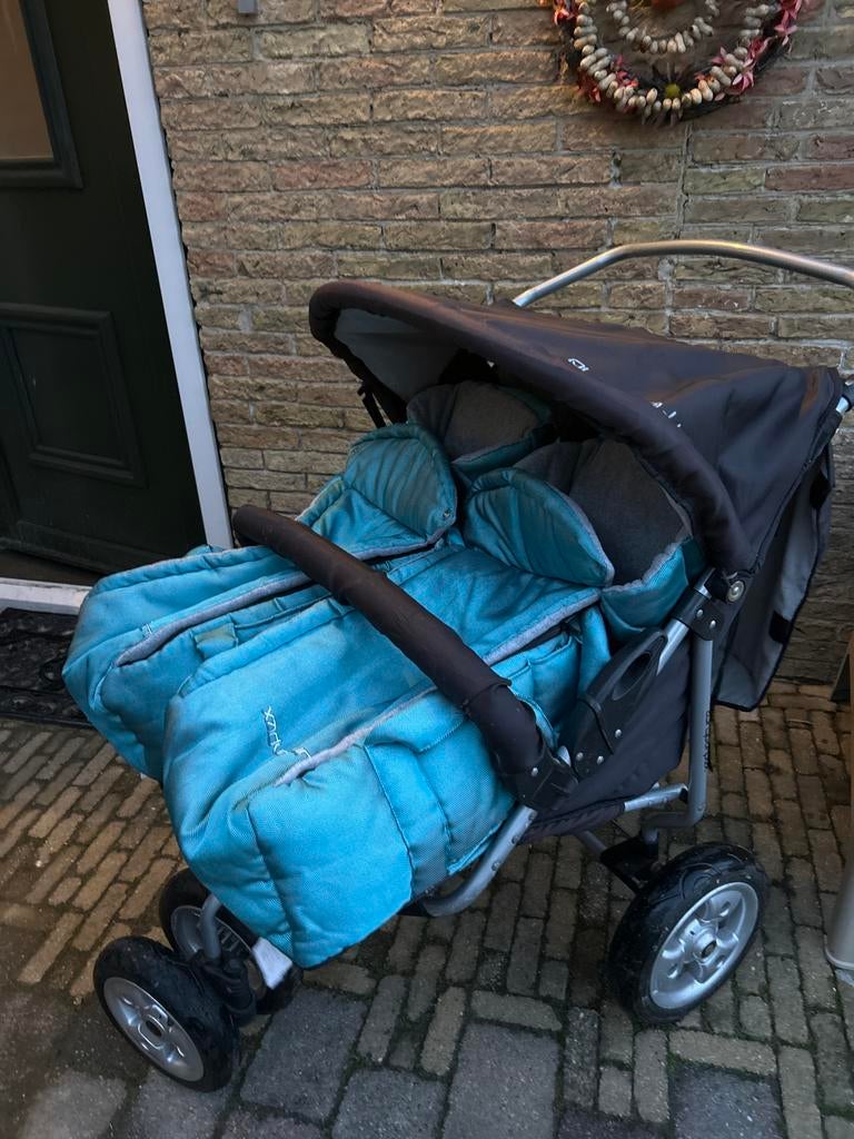 X-adventure Quick-Silverstone Duowagen, Kinderen en Baby's, Kinderwagens en Combinaties, Gebruikt, Duowagen, Ophalen, Kinderwagen