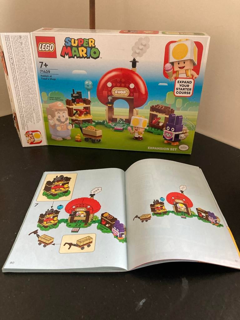 Lego Super Mario diverse o.a. 71429 Nibbit bij Toad's winkel, Kinderen en Baby's, Speelgoed | Duplo en Lego, Zo goed als nieuw