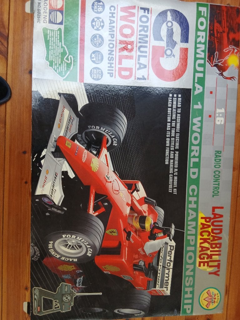 radio bestuurbaar raceauto, Ophalen of Verzenden, Zo goed als nieuw, Afstandsbediening