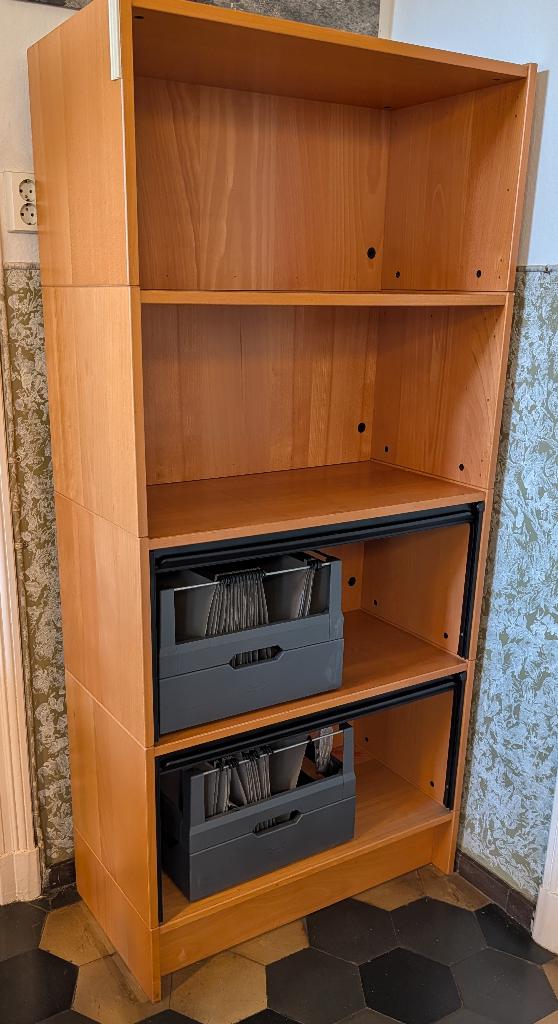 IKEA Effektiv opbergkast / archiefkast, Huis en Inrichting, Ophalen, Meerdere deuren, 50 tot 100 cm, Zo goed als nieuw