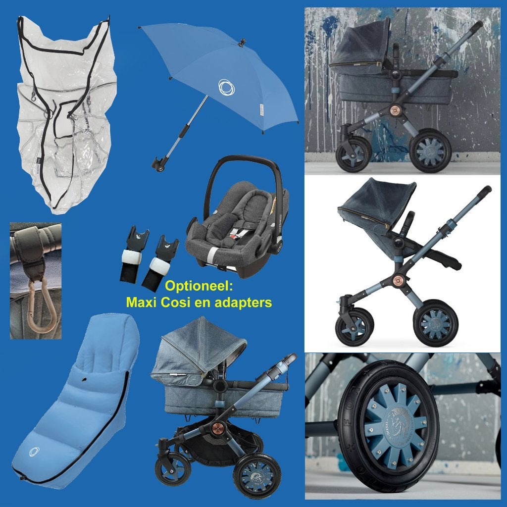 Kinderwagen Bugaboo Diesel Limited Edition, Ophalen, Zo goed als nieuw, Bugaboo