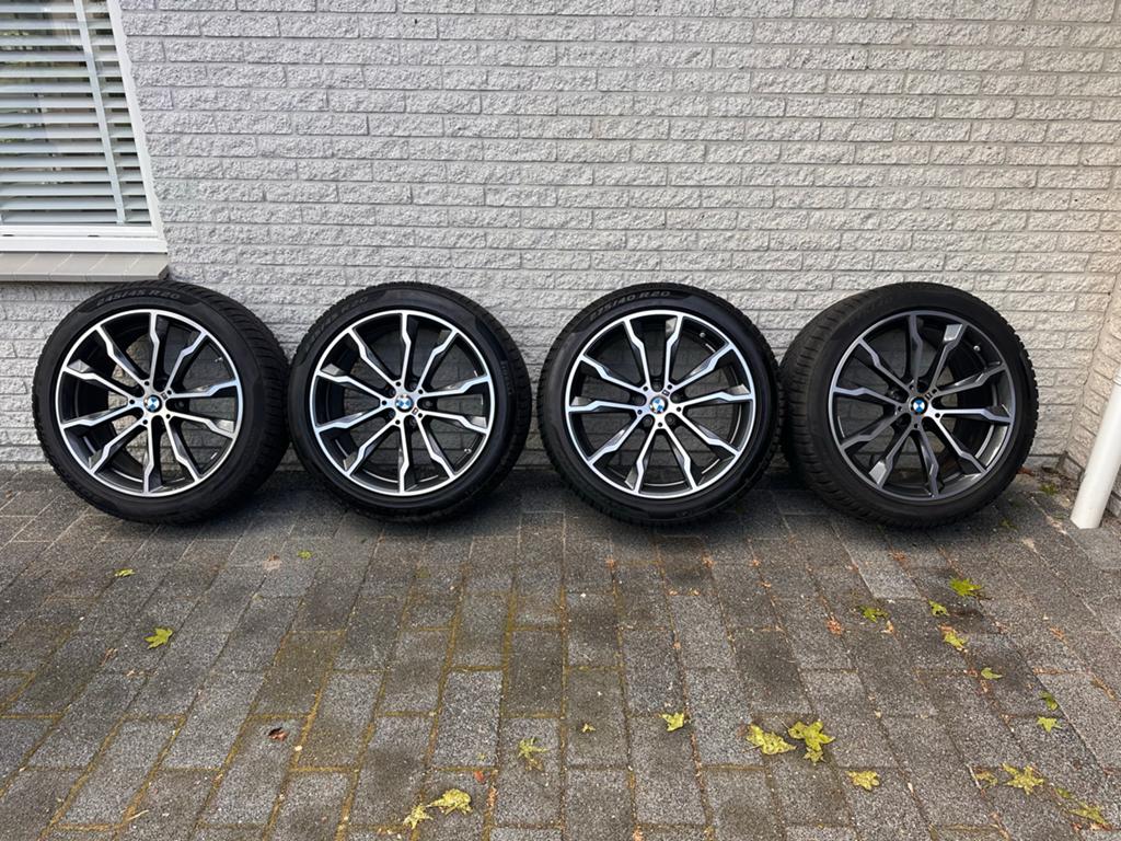 Originele BMW X3/sport 20 inch velgenset, Ophalen, Banden en Velgen, Winterbanden, Personenwagen