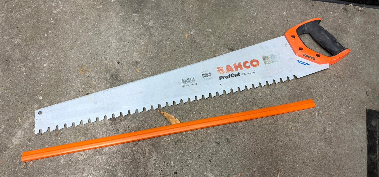 Bahco gasbetonzaag met carbide tips | 255-34, Ophalen of Verzenden, Zo goed als nieuw