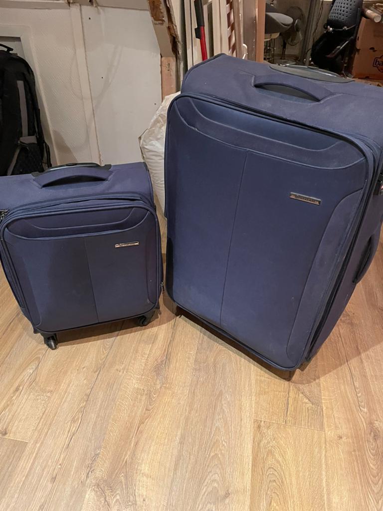 Carlton soft shell koffer L & S, Ophalen, Gebruikt, Zacht kunststof, 70 cm of meer