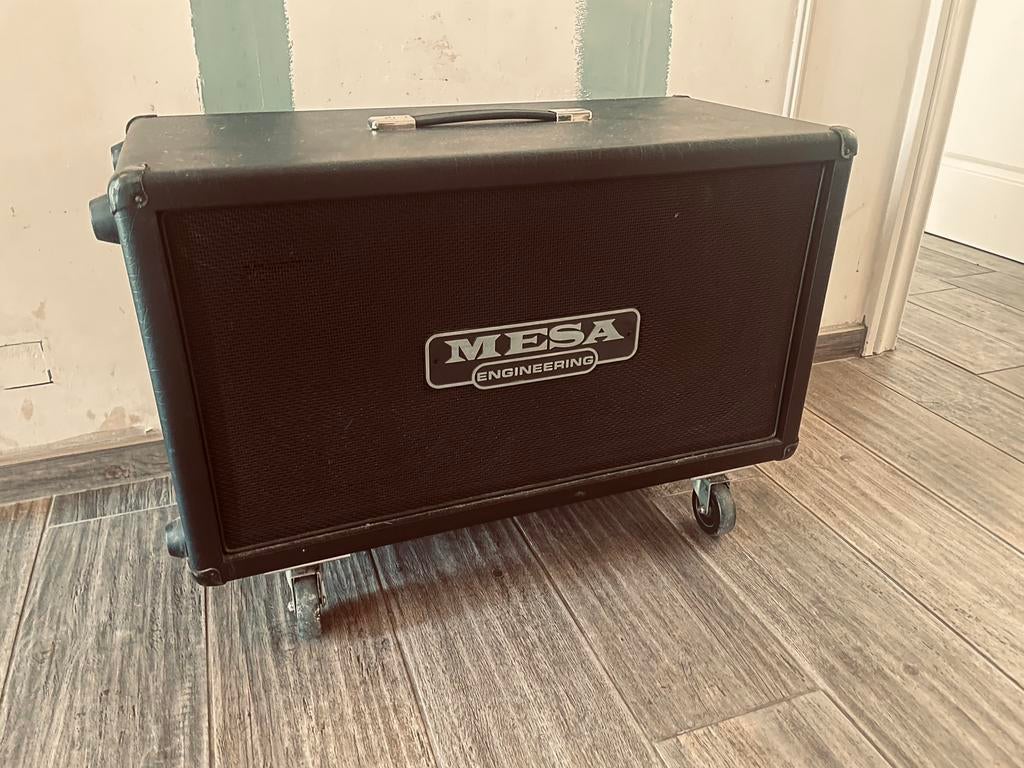 Te ruil! Mesa Boogie 2x12 Rectifier cabinet, Ophalen, Zo goed als nieuw, Gitaar, 100 watt of meer