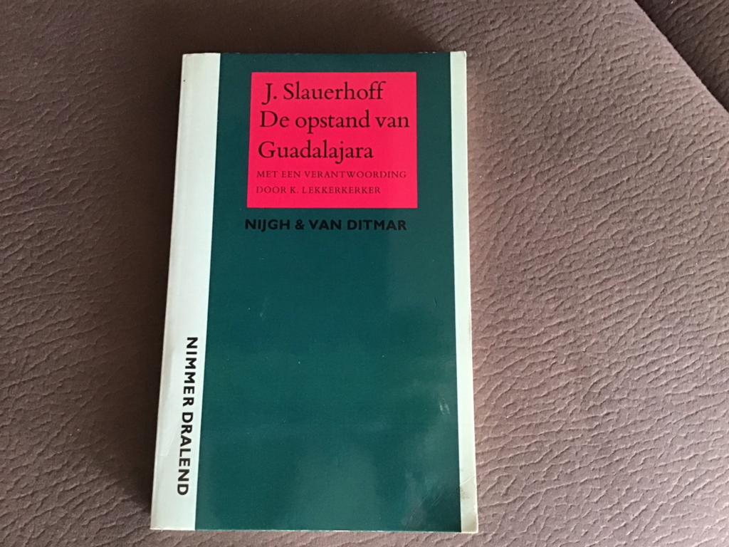 J. Slauerhoff - De opstand van Guadalajara, Boeken, Literatuur, Gelezen, Nederland, Ophalen of Verzenden