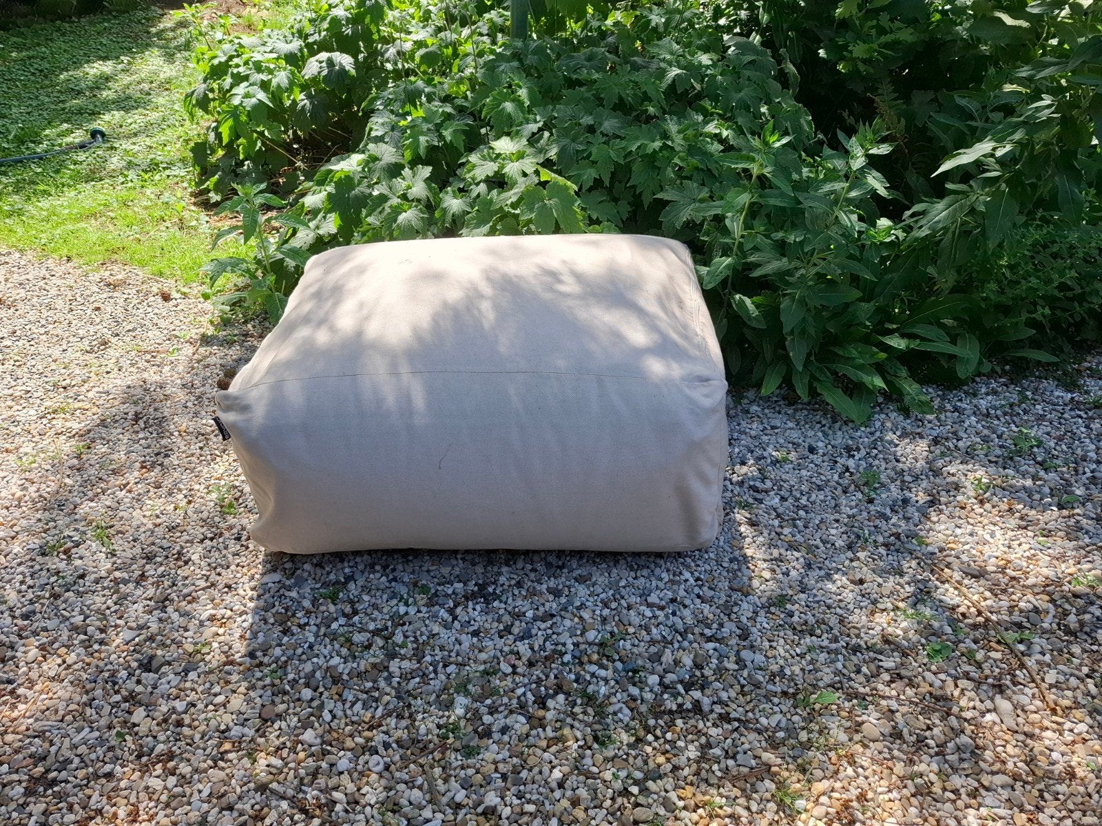 BRYCK zitzak/poef - Zo goed als nieuw, Modern, Lounge, Vierkant, Zo goed als nieuw, 75 tot 100 cm