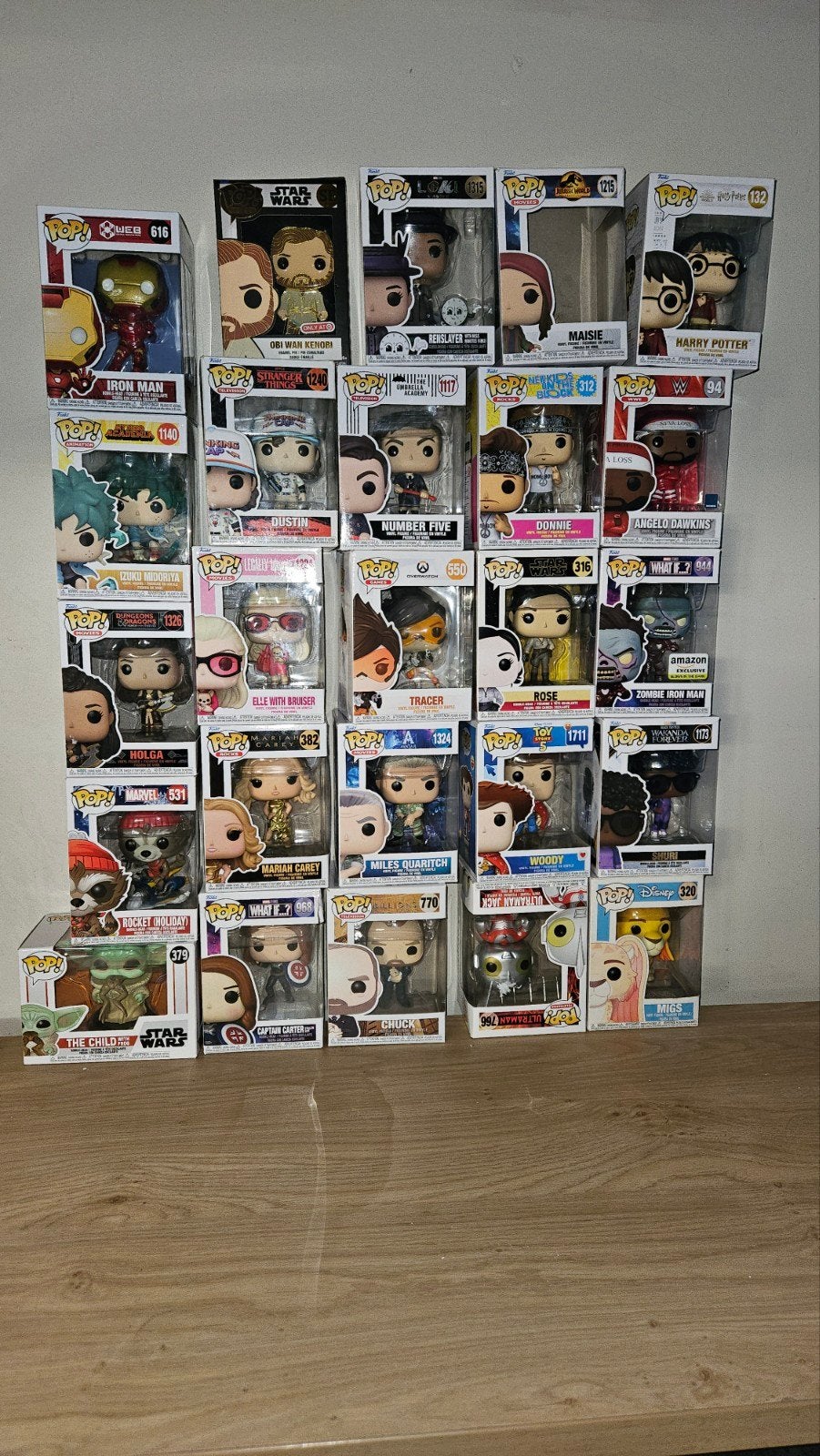 Grote collectie Funko Pop! figuren (24 stuks), Ophalen of Verzenden, Gebruikt