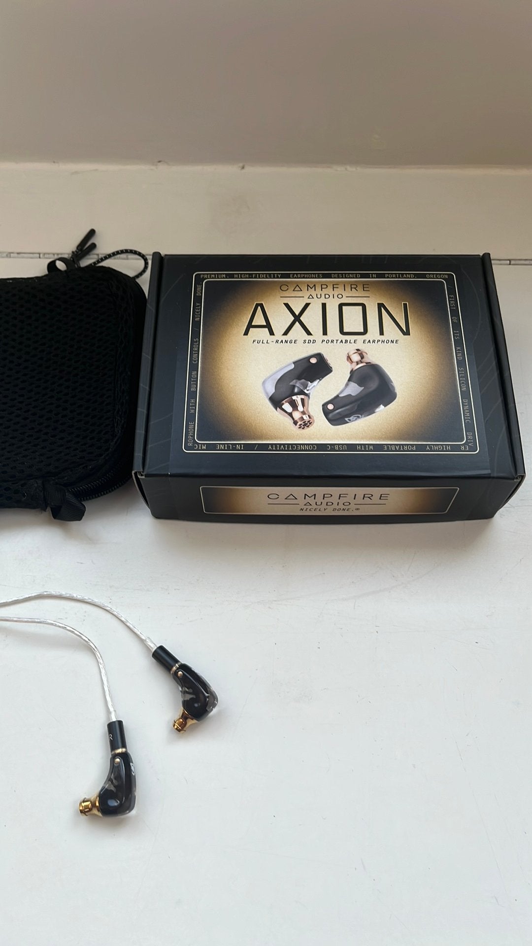 Campfire Audio Axion USB-C Premium IEMs, Ophalen of Verzenden, Zo goed als nieuw, Overige merken