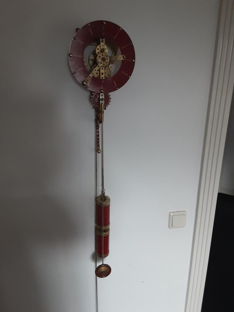 Te koop, Meccano klok, Ophalen of Verzenden, Groter dan 1:32