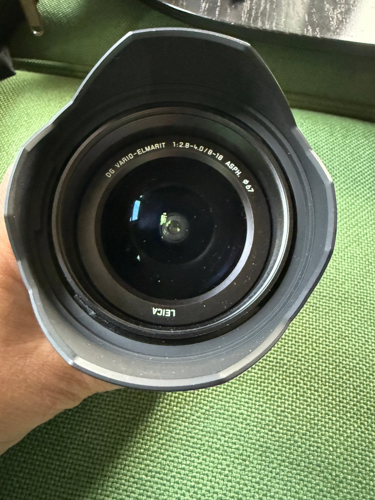 Leica DG Vario-Elmarit 8-18mm f/2.8-4.0 ASPH. II lens, Ophalen, Zo goed als nieuw, Groothoeklens, Zoom